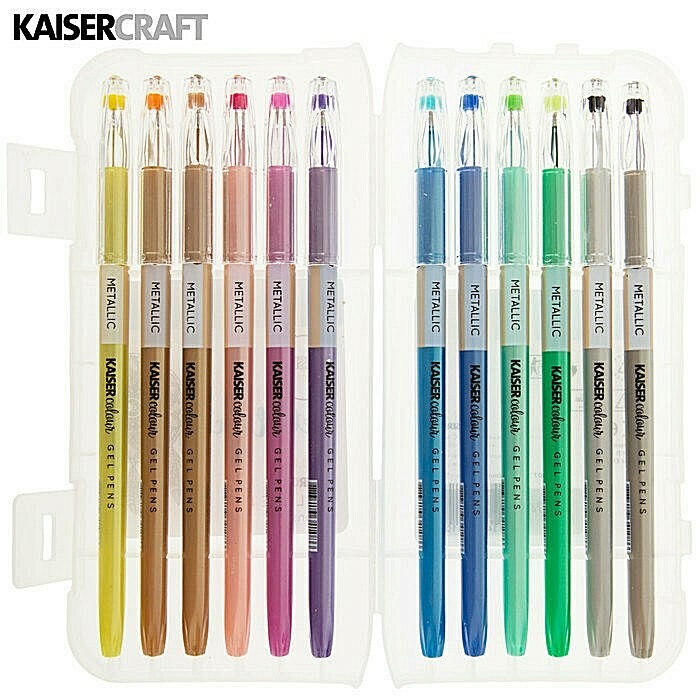 Metallic Kaisercolour Gel Pens Kaisercolour Gel Pens Gel Pens