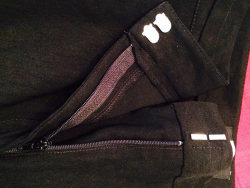 STUDIO 1940 "CLEAN SLATE" BLACK CROP PANTS - SIZE 16 - NEW WITH TAGS - Picture 7 of 7
