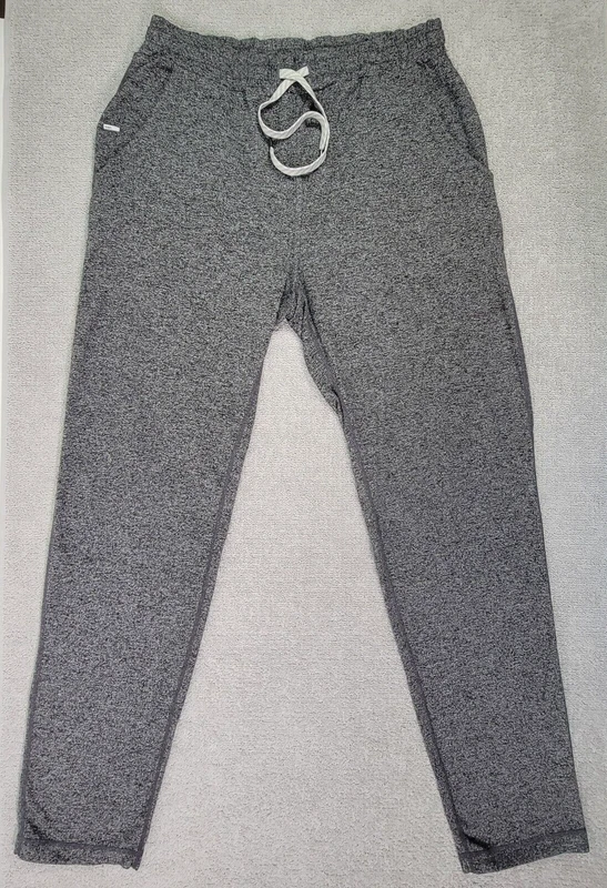 vuori heather drawstring lightweight pocket logo pants