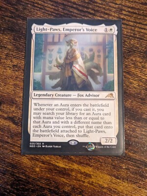 Light-Paws, Emperor's Voice #01 - Carte Proxy Magic The Gathering En Foil - Art Alternatif KG - 9