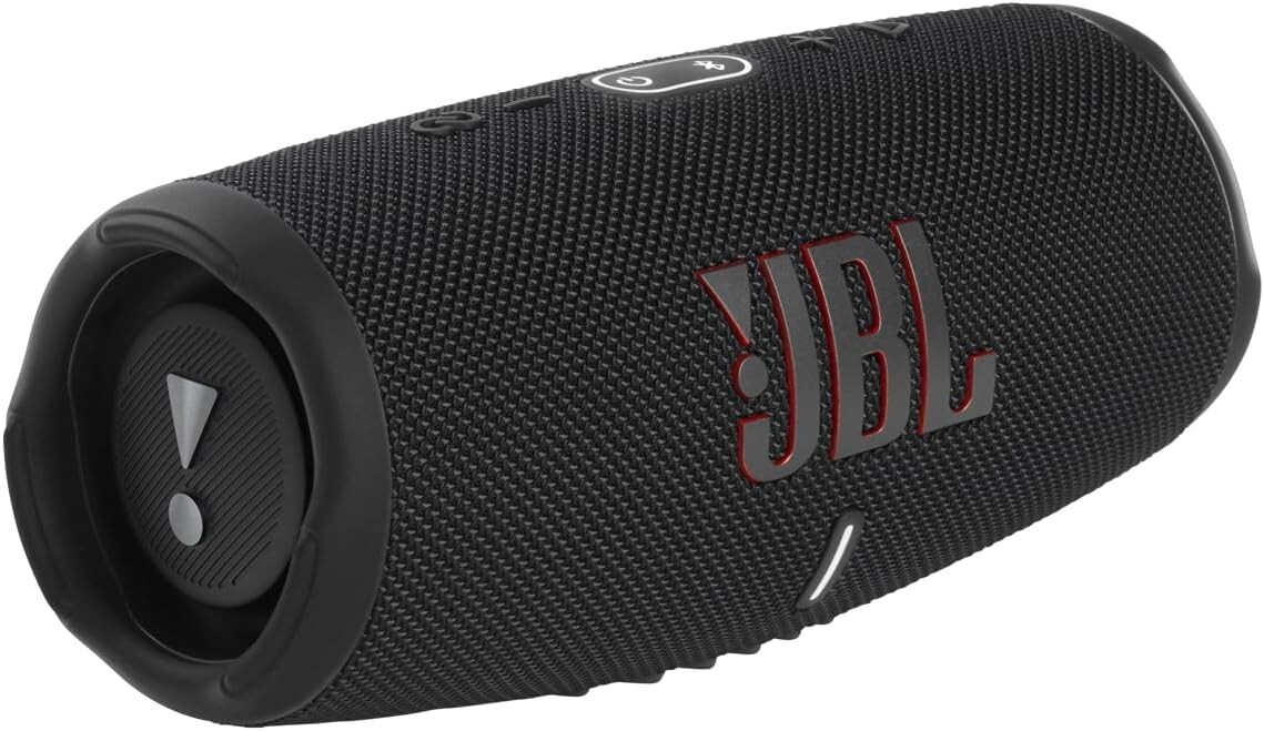 JBL - CHARGE5 Portable Waterproof Speaker with Powerbank - Black-image