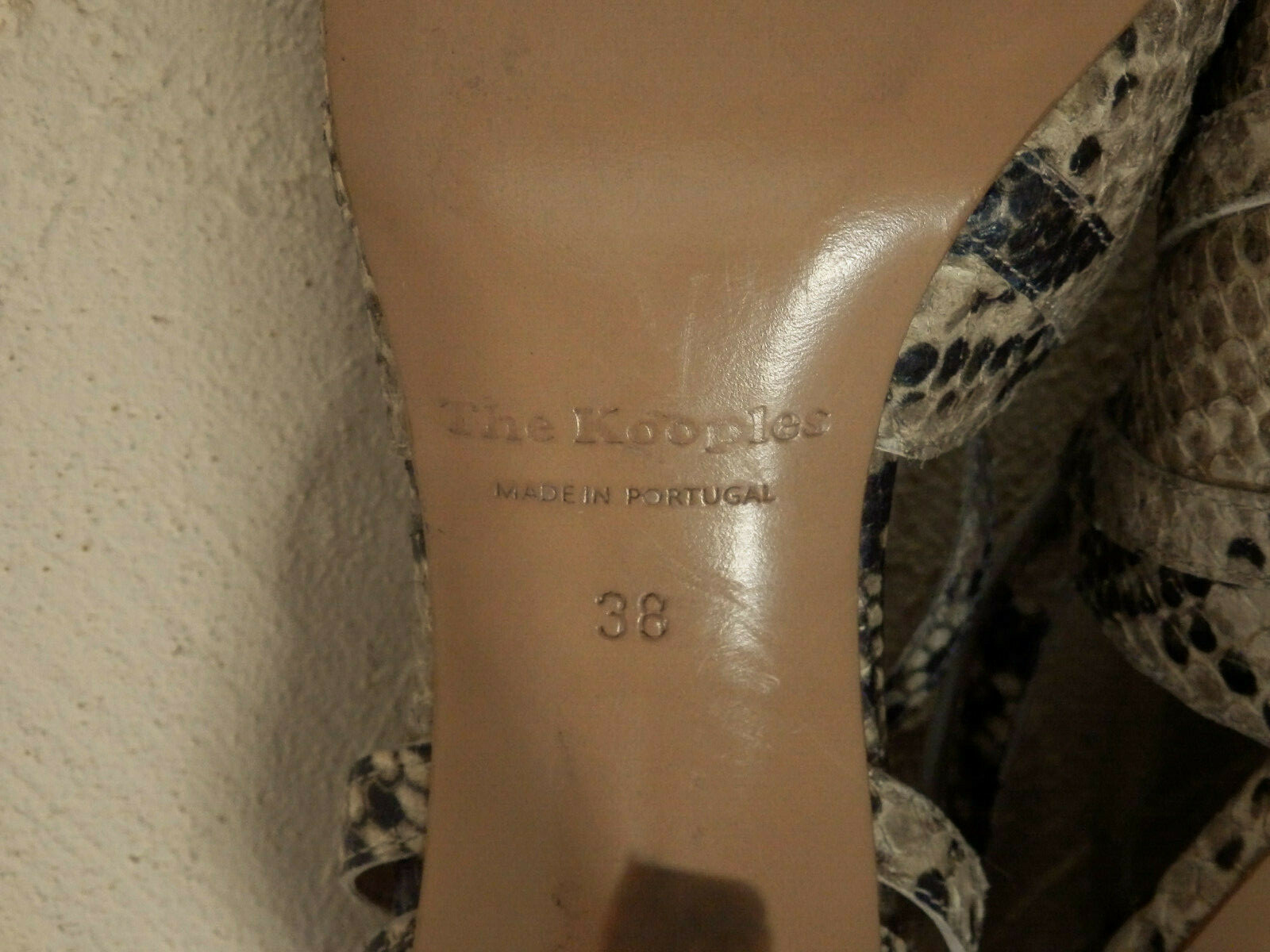 THE KOOPLES - SANDALS - LEATHER - PYTHON PRINT - … - image 9