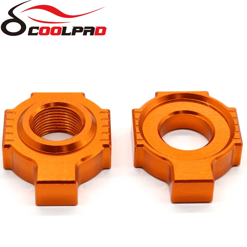 Cadena ajustadora de bloques de eje trasero para 125 150 450 540 525 SX MXC EXC-G SXS Foto 2 de 4