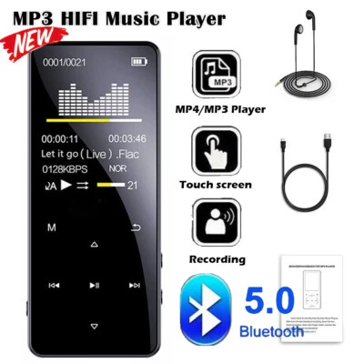 Support 4GB Bluetooth MP4/MP3 Lossless Music Player FM Radio