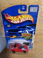 Hot Wheels Lancia Stratos, Red; 2002 First Editions Series 25/42 Collector #037