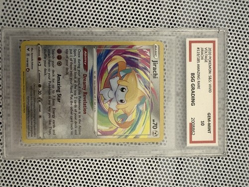 Jirachi Amazing Rare 119/185 Vivid Voltage 2020 Pokemon TCG English PSA 10
