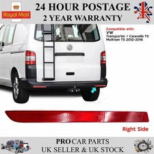Rear Bumper Reflector Right Side For VW Transporter Caravelle T5 7E0945106A