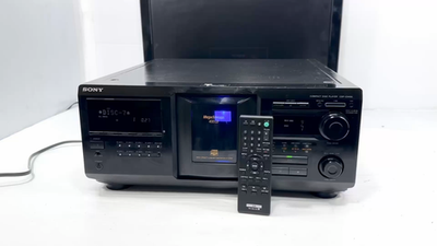 Pro Refurb} Sony CD Player CDP-CX455, 400 CD Disc Changer w/Remote