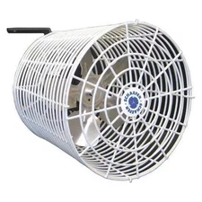 Standard Duty Industrial Fan, Wall Mount, 8 in Blade Dia, 115V, 450 cfm,