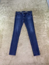 AG Adriano Goldschmied The Legging Super Skinny Knit Lux Denim Jeans Sz 28R E960