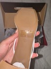 Fashion Nova Women's White Strappy Square Toe Block Heel Slip-On Sandals 9 — photo 3