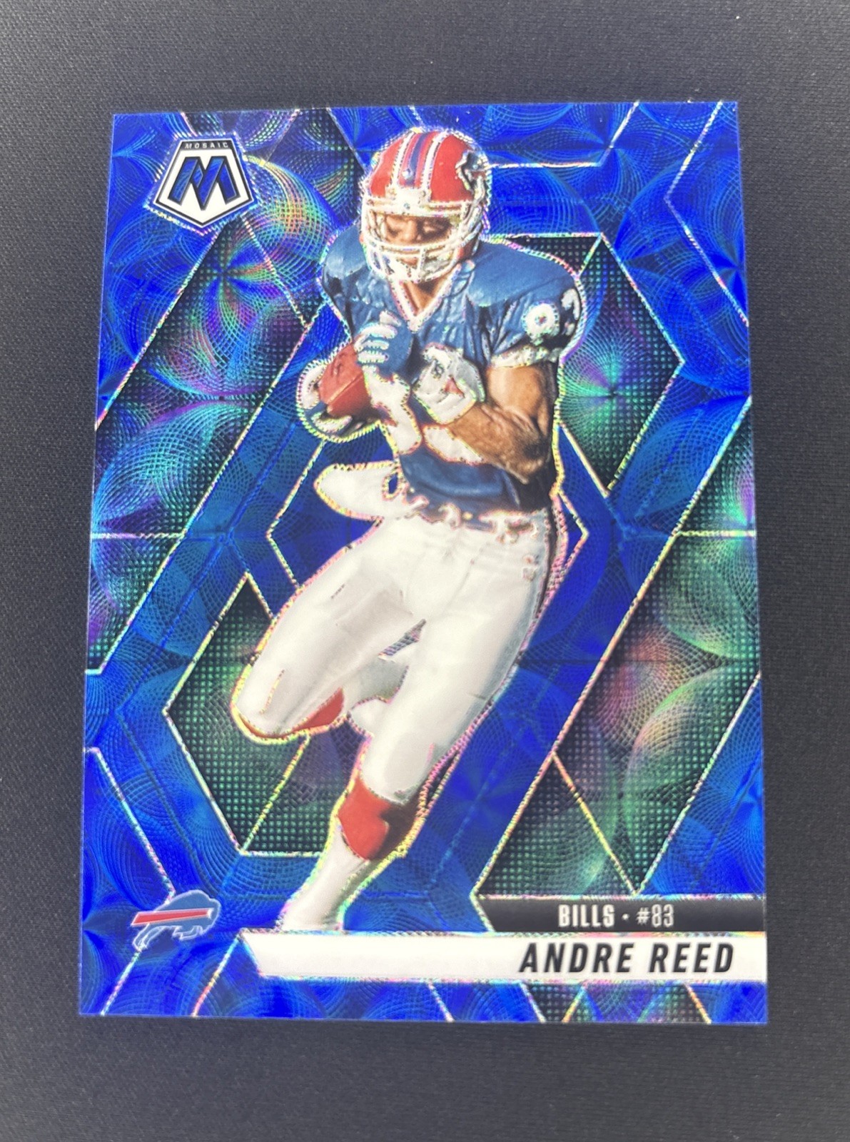 2025 Panini Mosaic - Andre Reed #162 Blue Scope Prizm - BUFFALO BILLS