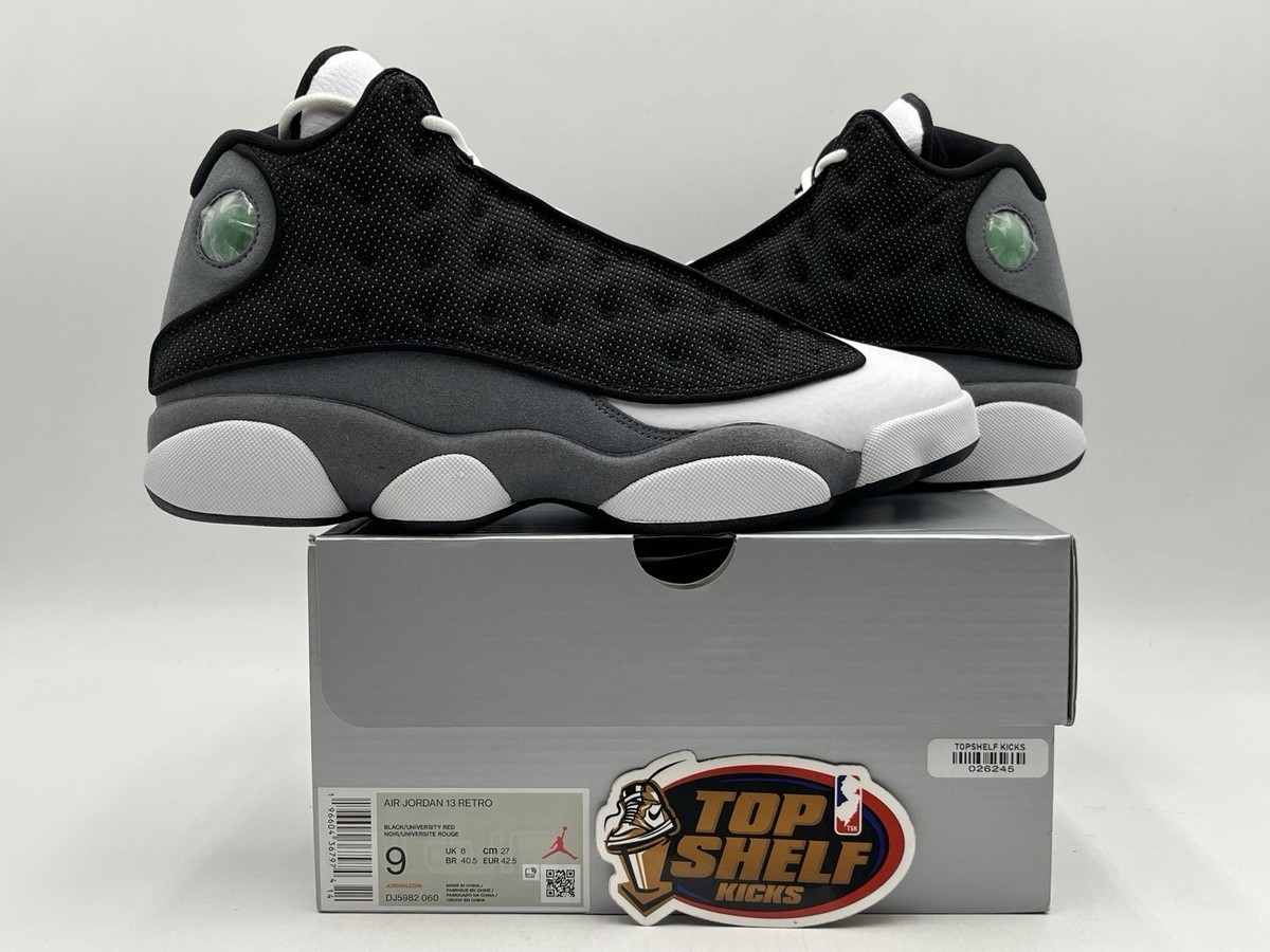 DS New Nike Air Jordan Retro 13 Black Flint 2023 Size 9 Authentic