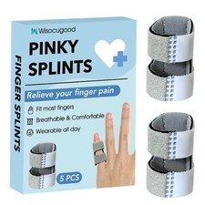 5 Pcs Pinky Finger Splint,Trigger Finger Splints,Finger Brace,Broken Fingers ...