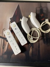 Set of 2 Genuine Nintendo Wii Remote Controll...