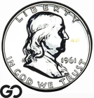 1961 Franklin Half Dollar PROOF