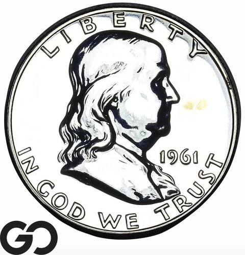 1961 Franklin Half Dollar PROOF