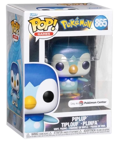 Funko Pop! Games Piplup #865 Pokemon Center