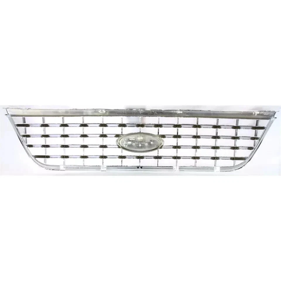 Front Grille Assembly & Head light Kit Left & Right For 2002-2004 Ford Explorer Foto 4 de 4