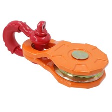 US PRO 11 Ton Snatch Block Winch Pulley With D Shackle Off Road 4x4 Recovery