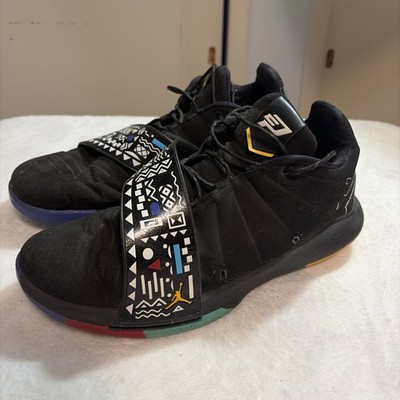 Nike Jordan CP3.XI Black University Gold White Men's Shoes Size 10