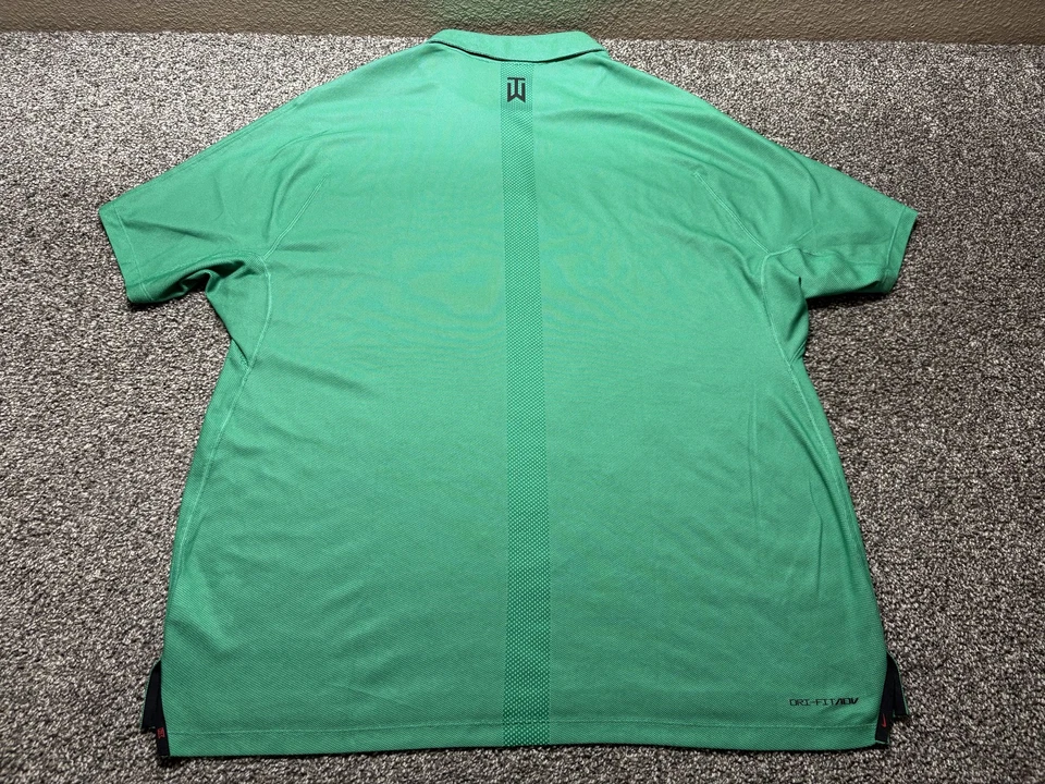 Camisa Polo Nike Tiger Woods Para Hombres 2XL Dri Fit ADV Golf DR5327-324 Foto 4 de 4