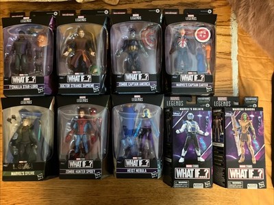 Marvel Legends What If...? Watcher BAF Complete Set of 7 Plus Goliath & Gamora