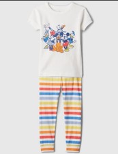 New Baby Gap Cotton Mickey  Minnie Mouse Pajamas Toddler 2 years