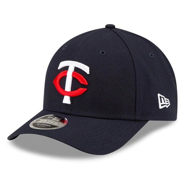 New Era 9FORTY M-Crown Cap Team Mlb Minnesota Twins Navy Baseball Snapback-image
