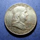 1948 Franklin Half Dollar  XF