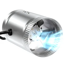 Basement Booster Duct Vent Blower Enhanced HVAC Ventilation