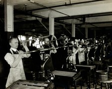 Winchester Arms Co Browning Machine Straightening Barrel New Haven CT 8x10 photo