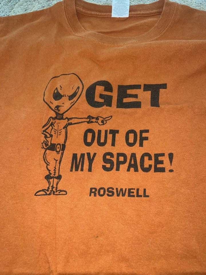 Lote De Dos Camisetas Roswell Talla Juvenil M/L Aliens Disfraz Halloween Foto 2 de 4