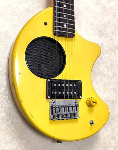 Mint ZO-3 Yellow Mini Guitar with Amp & Headphone Jack