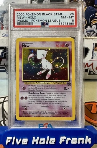 Mew 09/53 Wotc Promo Holo PSA 8 Pokemon