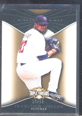 Francisco Liriano 2009 Topps Triple Threads Gold #11 (14/99)