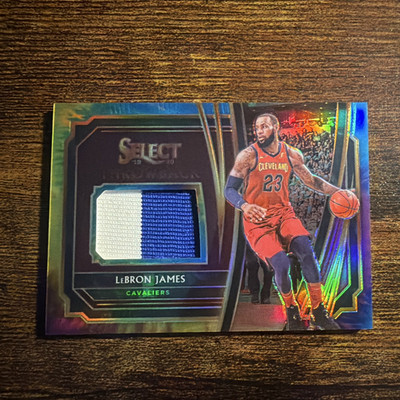 Panini 2019-20 Select LeBron James Game Worn Throwback Memorabilia TM-LBJ 20/25
