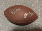 Christian Wilkins and Charles Harris Signed Mini Football (Dolphins)