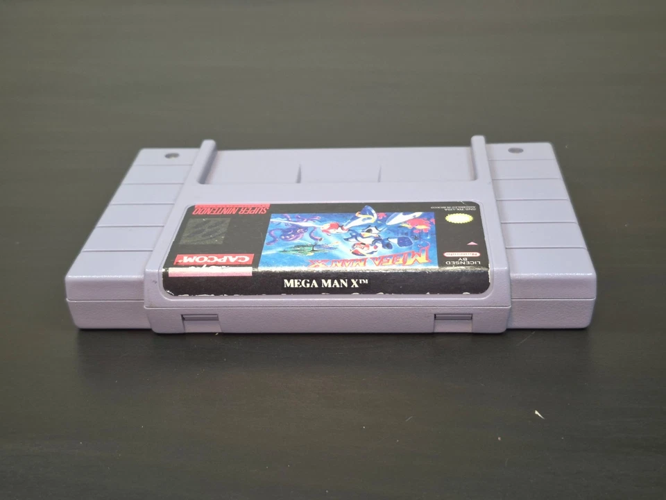 Super Nintendo SNES Mega Man X Game Cartridge Only Authentic & Tested Capcom - Image 3 of 4