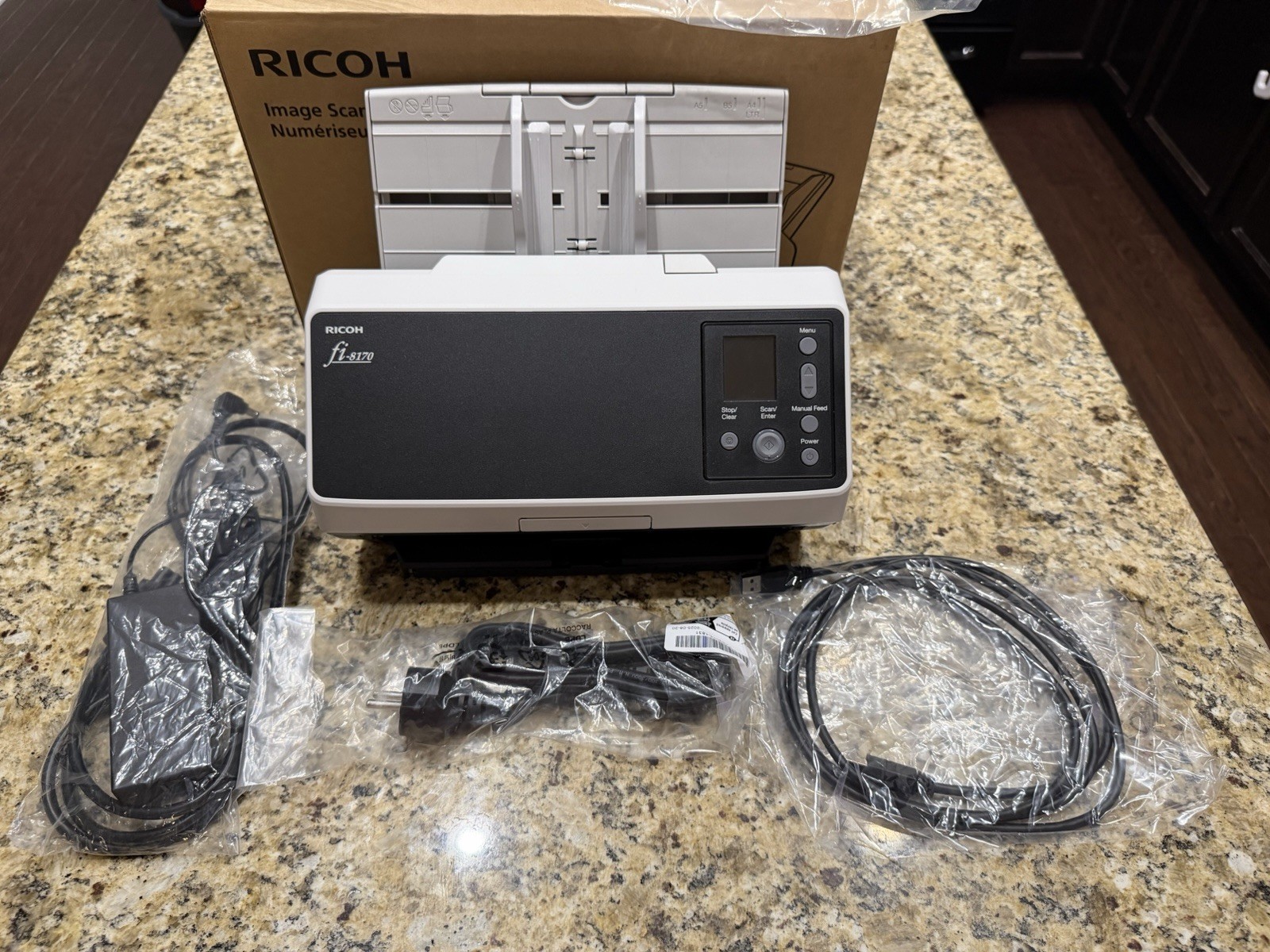 RICOH fi-8170 fi Series Color Document Scanner 600dpi