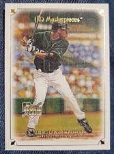 2007 UD Masterpieces White Card Delmon Young #51 Devil Rays