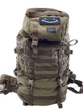 SAVOTTA Khaki Backpack Large Military Outdoor Hiking Camping Gear Used Bag