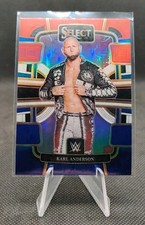 2024 Panini Select WWE Red & Blue Silver Prizm #64 Karl Anderson Wrestling Card