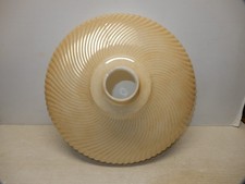 VINTAGE REPLACEMENT TORCHIERE FLOOR LAMP GLASS SHADE 5