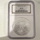 United States Mint 2008 Silver Eagle $1 1 oz .999 NGC MS69 Cert 2526750-072