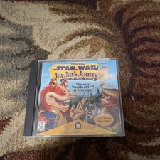 Lucas Learning Star Wars Jar Jar's Journey Adventure Book CD Educational