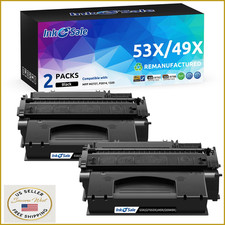 INK E-SALE 2-Pack Q5949X 49X Q7553X Toner for HP LaserJet P2015 1320