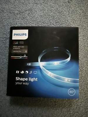 Philips Hue Lightstrip Plus 80  White Color Ambiance  + Extension