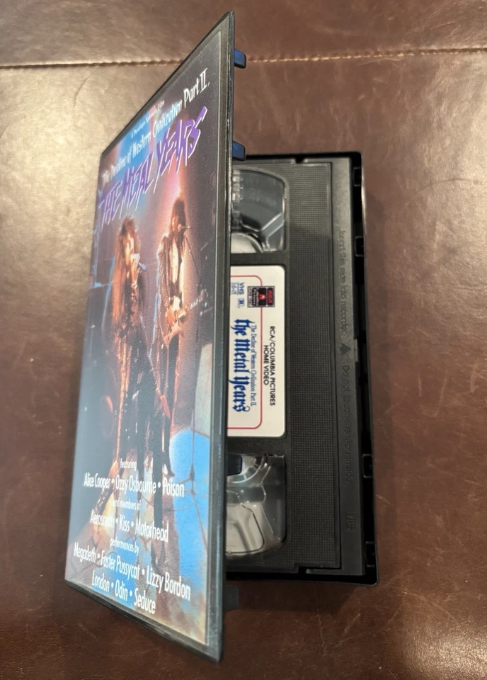 Decline of Western Civilization Part II The Metal Years VHS 1988 RCA OZZY KISS Foto 2 de 3