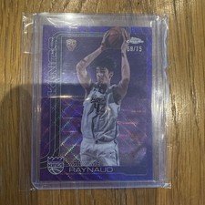 2025 Topps Chrome - Maxime Raynaud Rookie Purple Refractor (69/75)